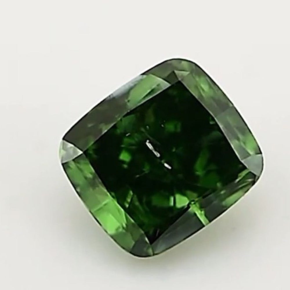GIA 彩鑽 綠鑽 0.5ct Fancy Deep Green