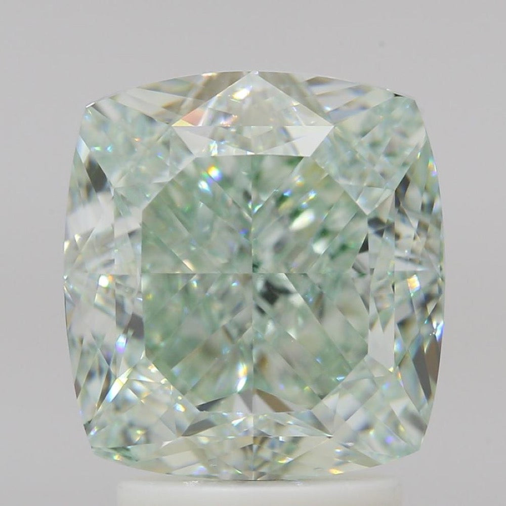 GIA 彩鑽 綠鑽 3.55ct Fancy Green