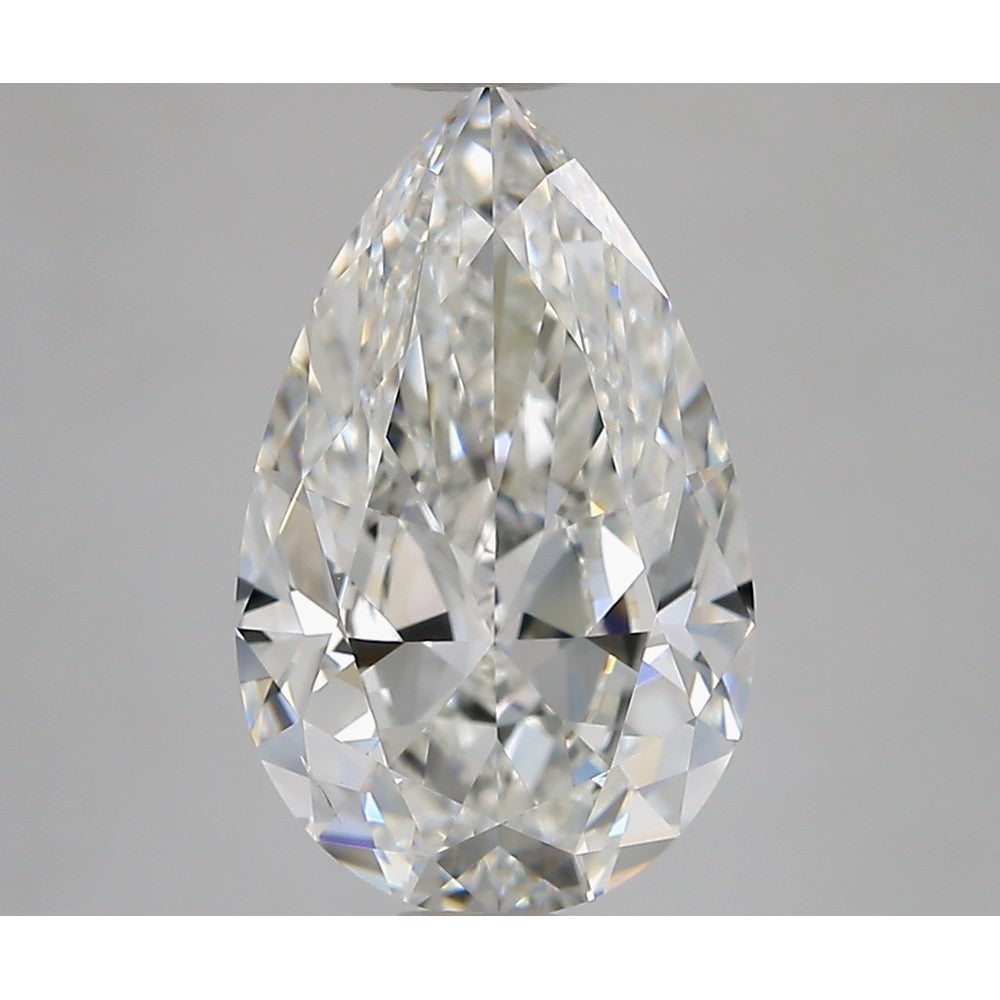 GIA 天然美鑽 梨形 3.01ct F SI1