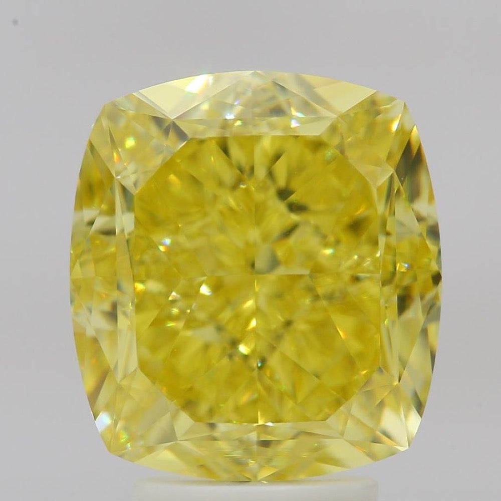 GIA 彩鑽 黃鑽 5.51ct Fancy Vivid Yellow