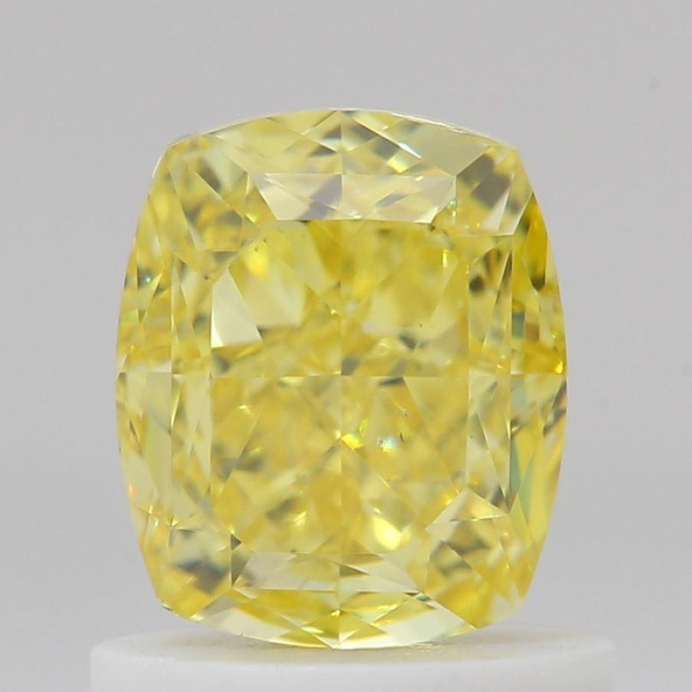 GIA 彩鑽 黃鑽 1.01ct Fancy Vivid Yellow