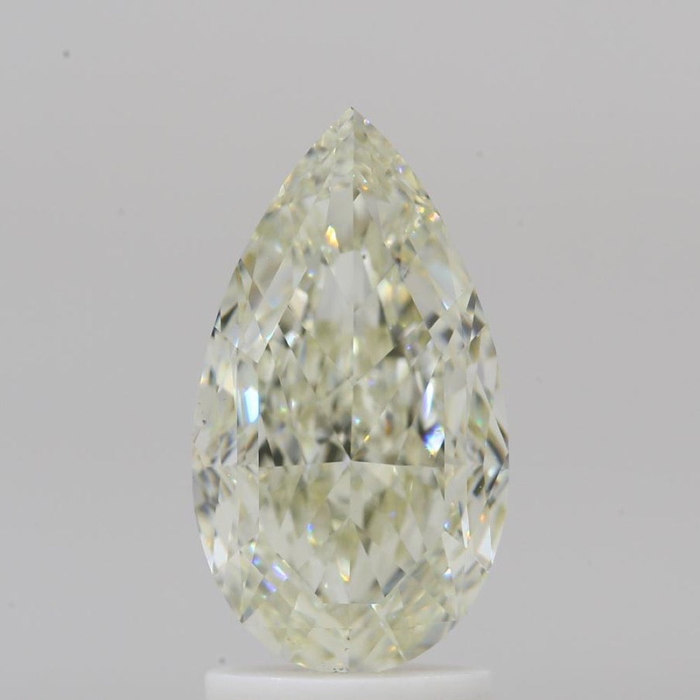 GIA 天然鑽石 梨形 2.02ct L VS2