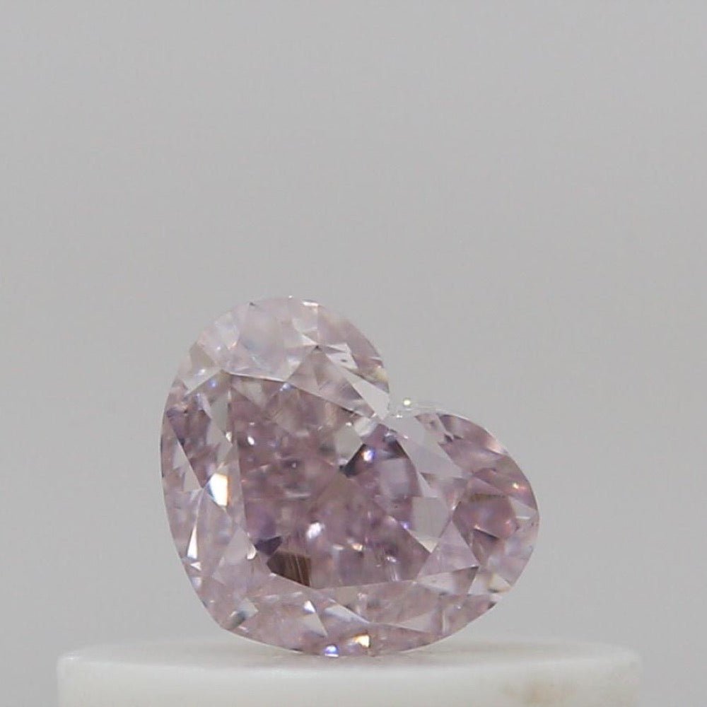 GIA 彩鑽 粉紅鑽 0.28ct Fancy Purple-pink