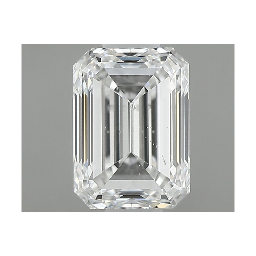 GIA 天然美鑽 祖母綠形 0.6ct F SI2