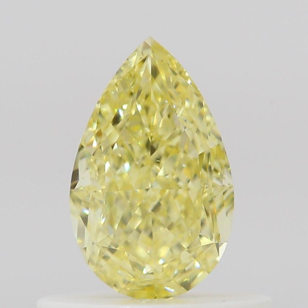 GIA 彩鑽 黃鑽 0.56ct Fancy Intense Yellow