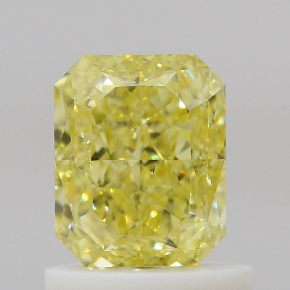 GIA 彩鑽 黃鑽 1ct Fancy Intense Yellow