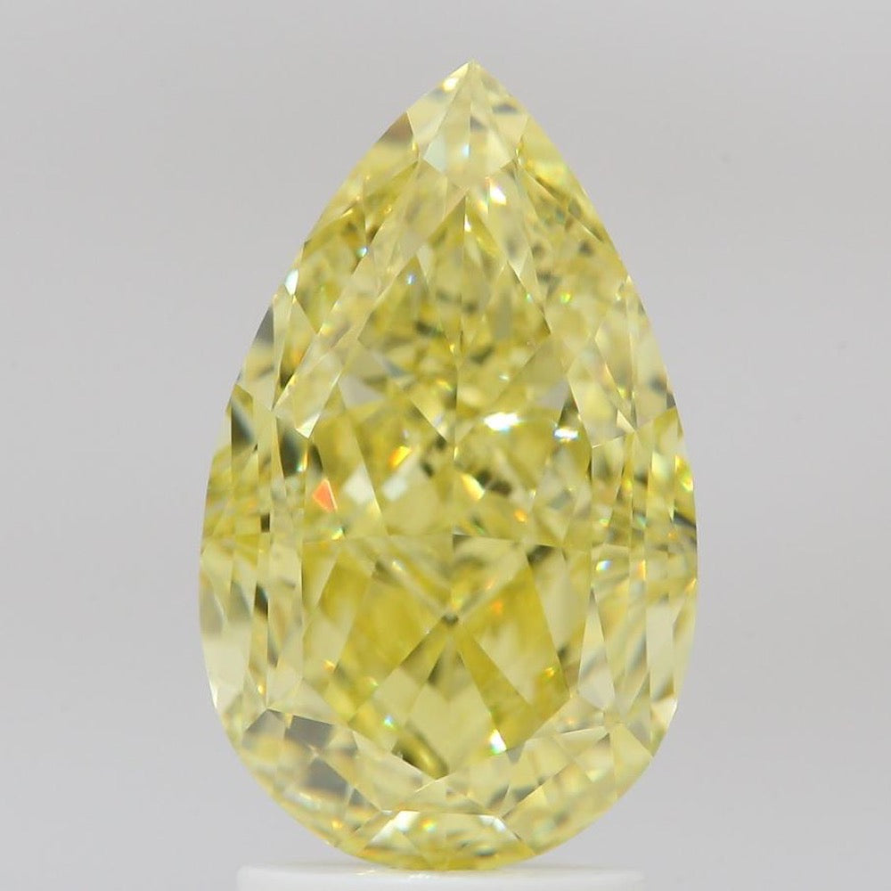 GIA 彩鑽 黃鑽 3.11ct Fancy Intense Yellow