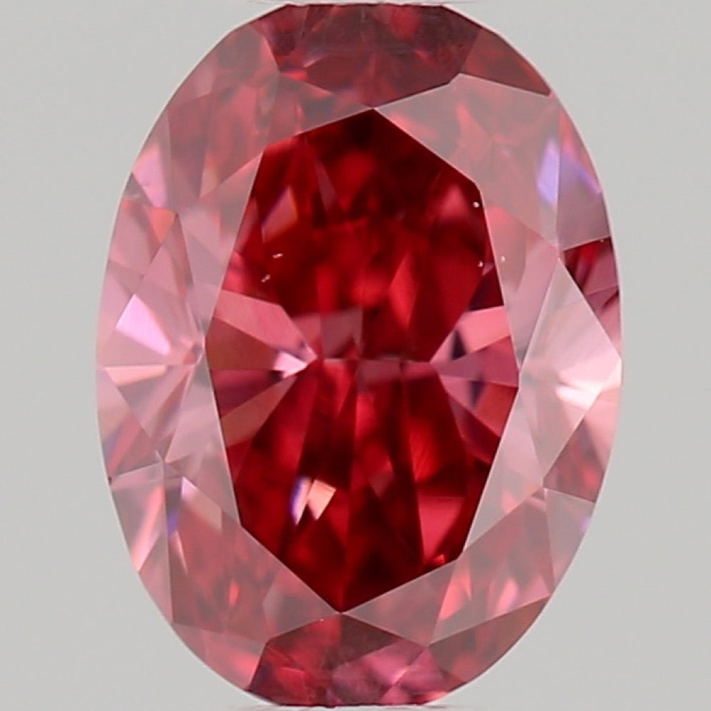 GIA 彩鑽 紅鑽 0.24ct Fancy Red