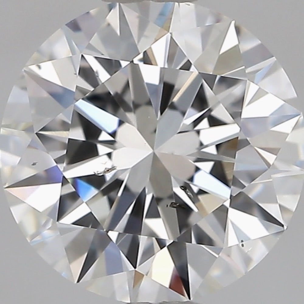 GIA 天然鑽石 圓形 1.9ct E SI1