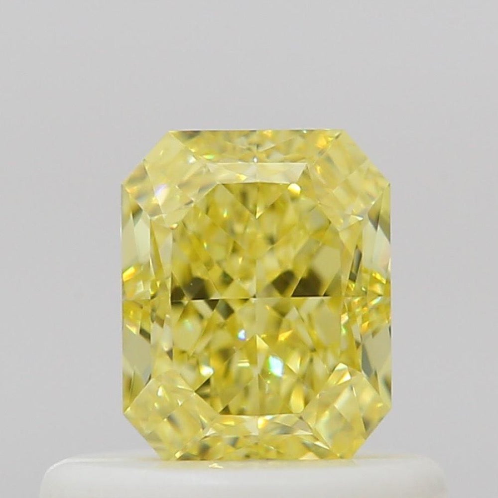 GIA 彩鑽 黃鑽 0.51ct Fancy Intense Yellow