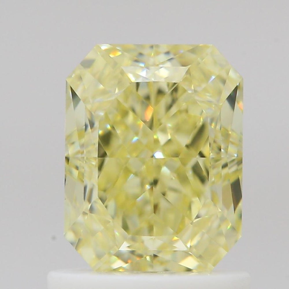 GIA 彩鑽 黃鑽 1.24ct Fancy Yellow