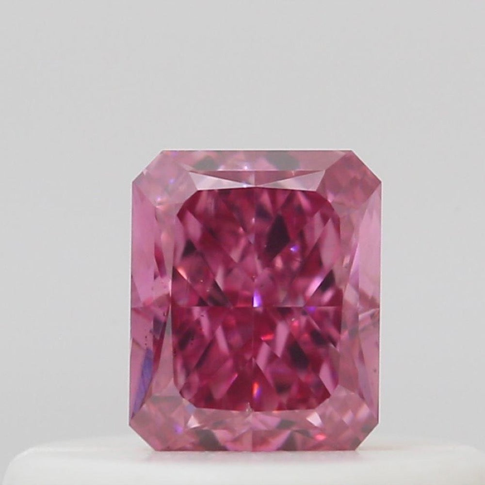 GIA 彩鑽 粉紅鑽 0.23ct Fancy Vivid Pink
