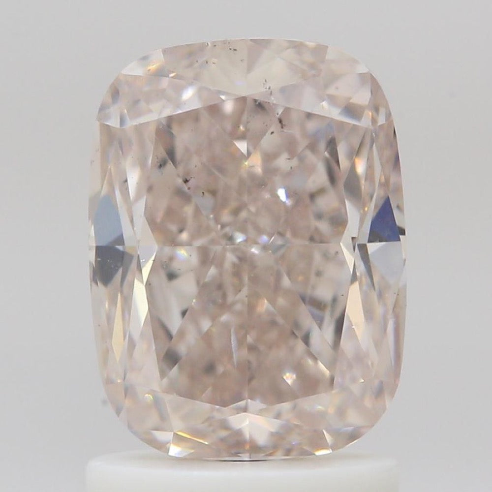 GIA 彩鑽 粉紅鑽 1.81ct Fancy Light Brown-pink