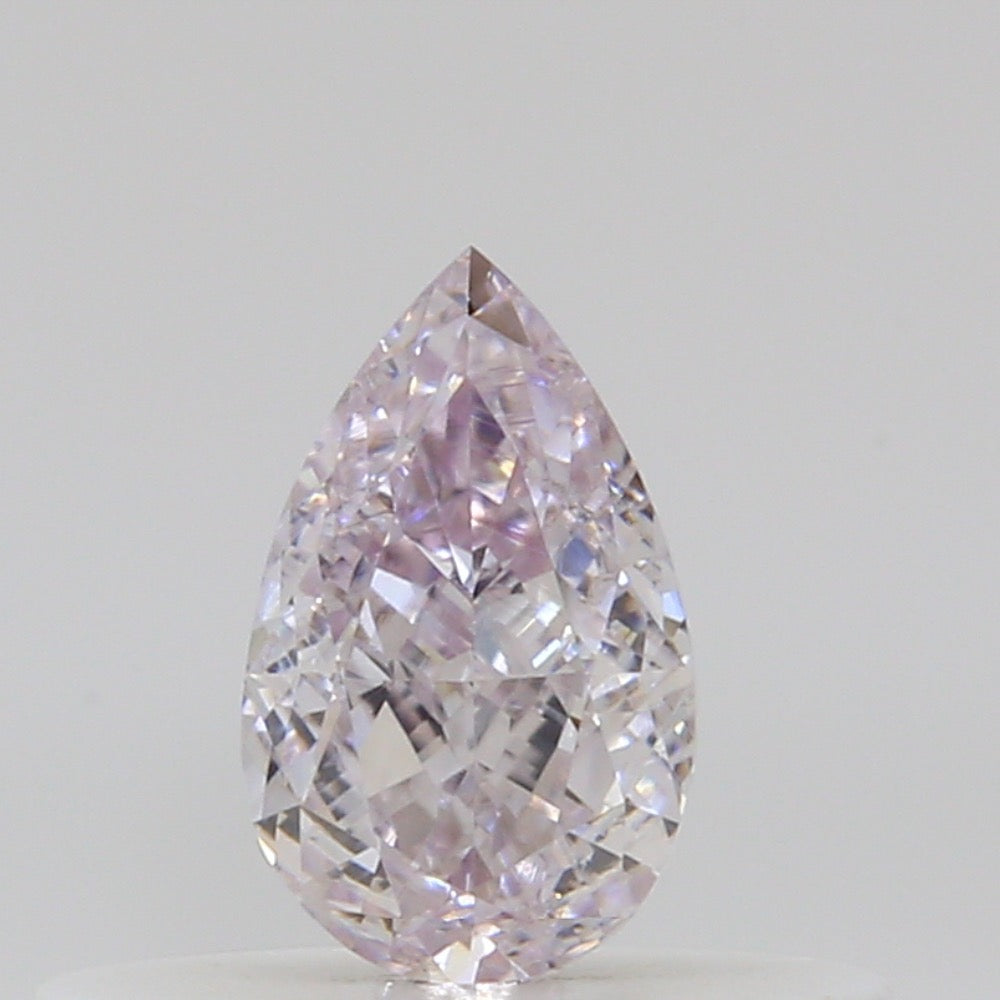 GIA 彩鑽 粉紅鑽 0.27ct Fancy Light Purplish Pink