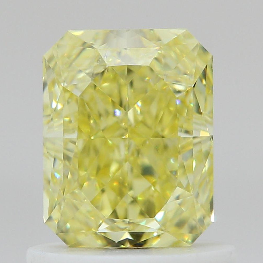GIA 彩鑽 黃鑽 1ct Fancy Intense Yellow