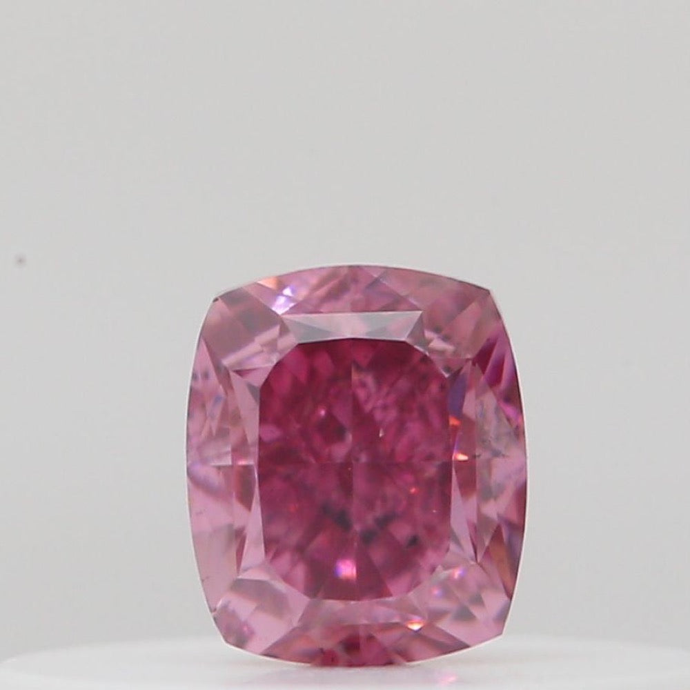 GIA 彩鑽 粉紅鑽 0.16ct Fancy Vivid Pink
