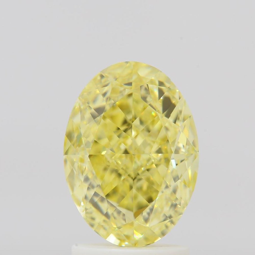 GIA 彩鑽 黃鑽 2.53ct Fancy Intense Yellow