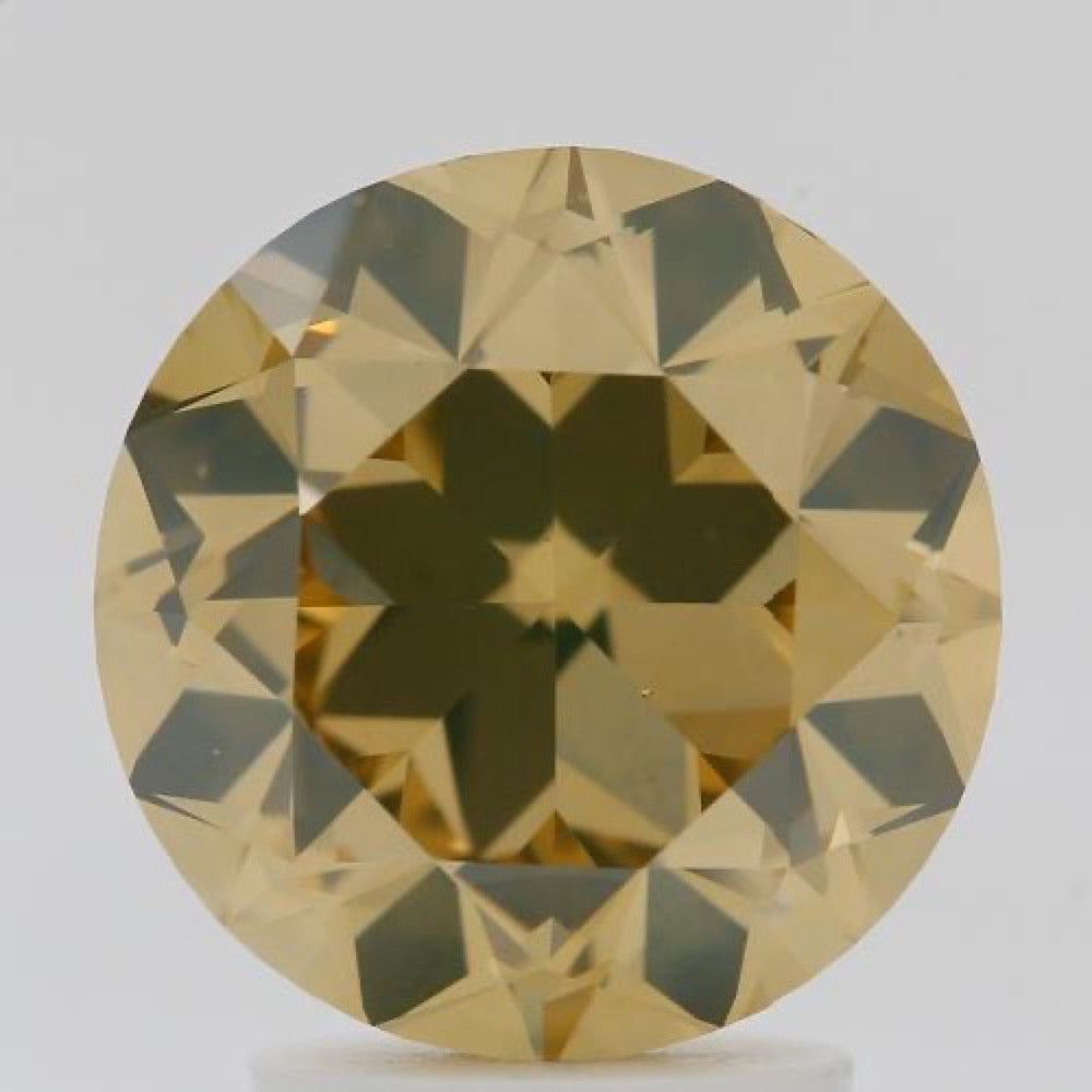 GIA 彩鑽 黃鑽 3.01ct Fancy Brownish Yellow
