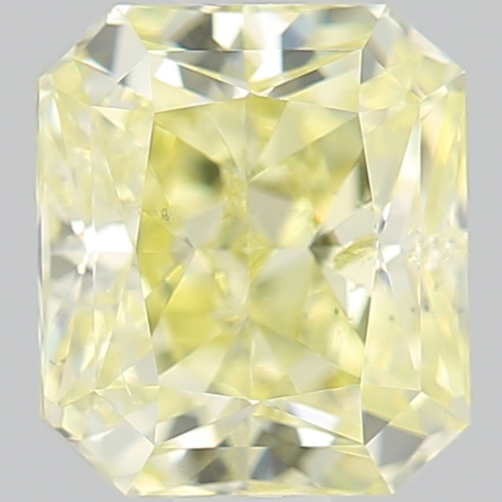 GIA 彩鑽 黃鑽 1.02ct Fancy Light Yellow