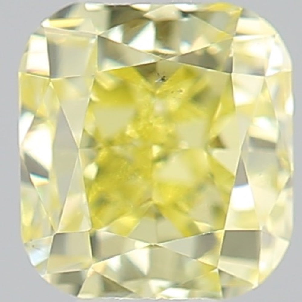 GIA 彩鑽 黃鑽 0.34ct Fancy Yellow