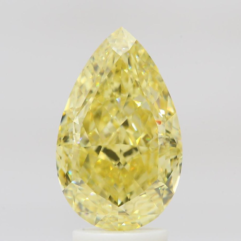 GIA 彩鑽 黃鑽 4.03ct Fancy Intense Yellow