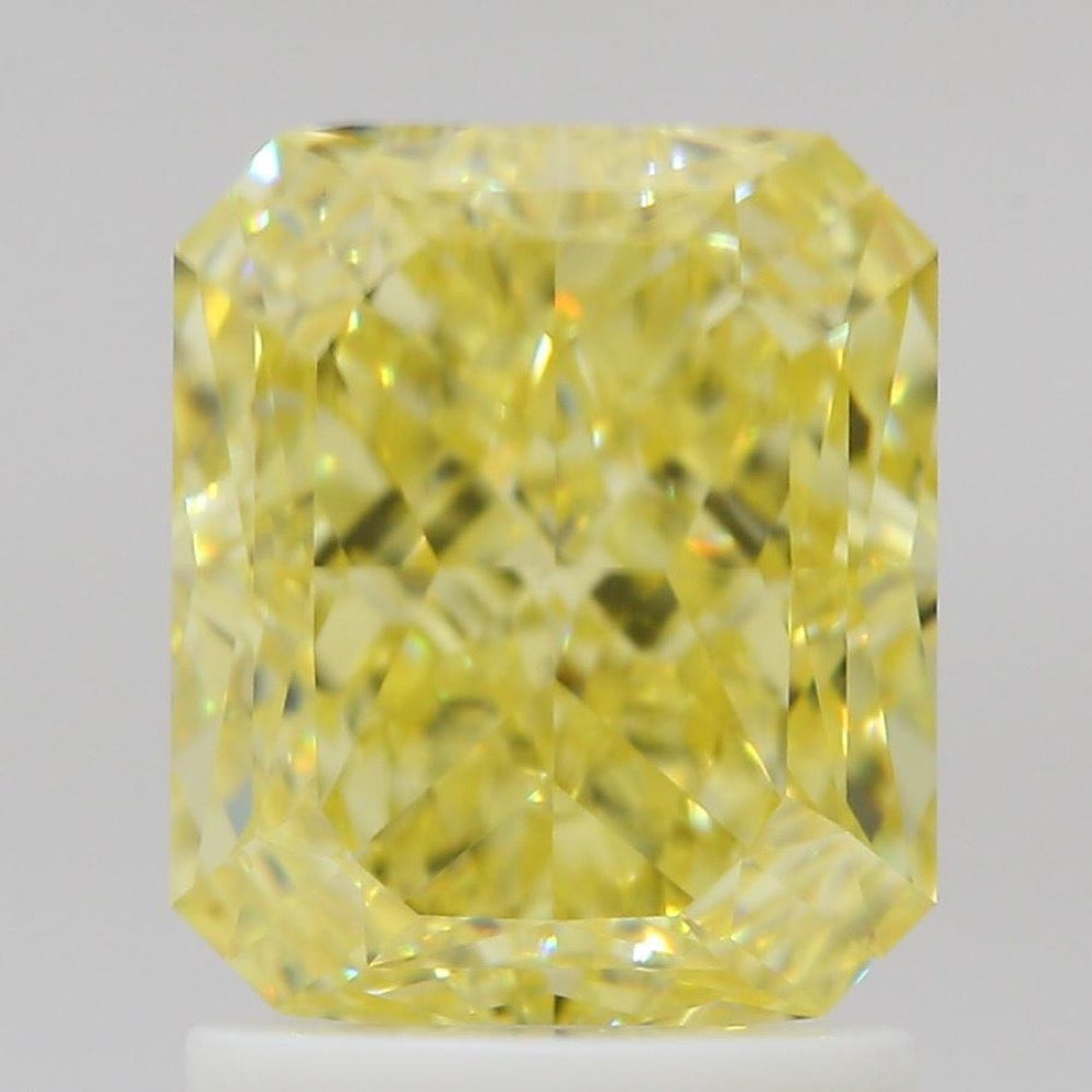 GIA 彩鑽 黃鑽 2.03ct Fancy Intense Yellow