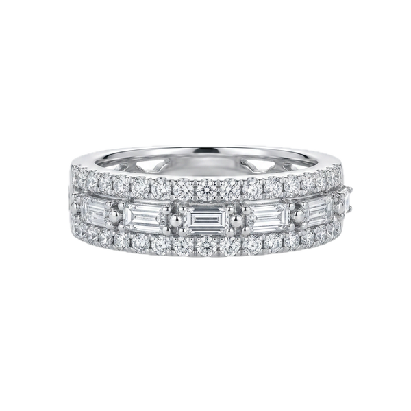 18K White Gold 0.39ct Diamond Ring