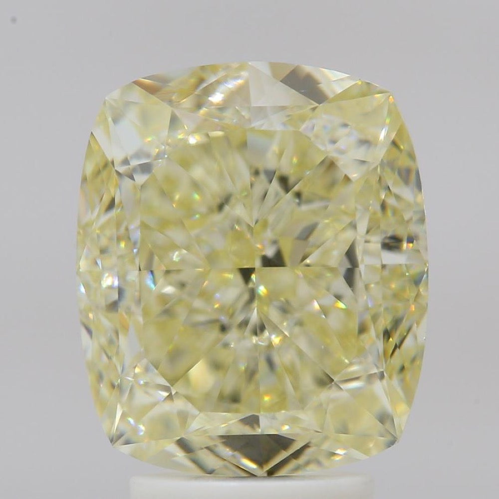 GIA 天然鑽石 墊形 5.02ct W-X VS1