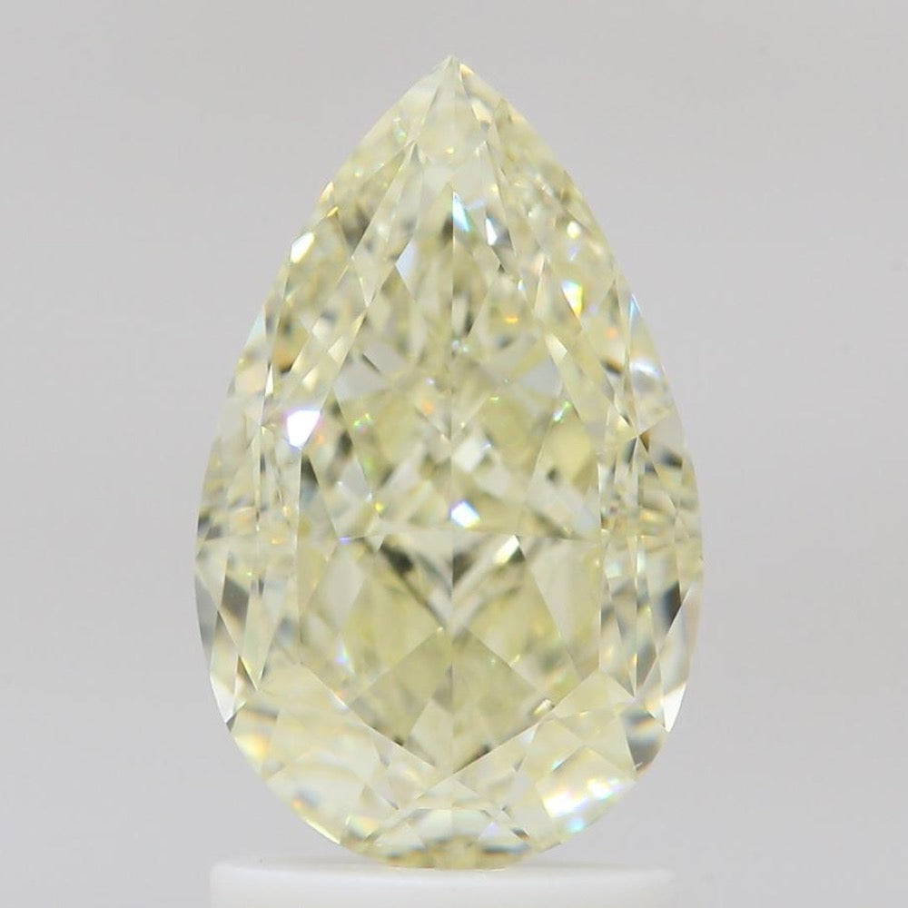 GIA Natural Diamond Pear 2.09ct U-V VVS2