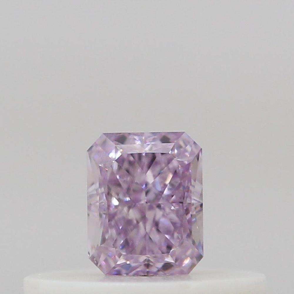 GIA 彩鑽 紫鑽 0.2ct Fancy Intense Pink-purple