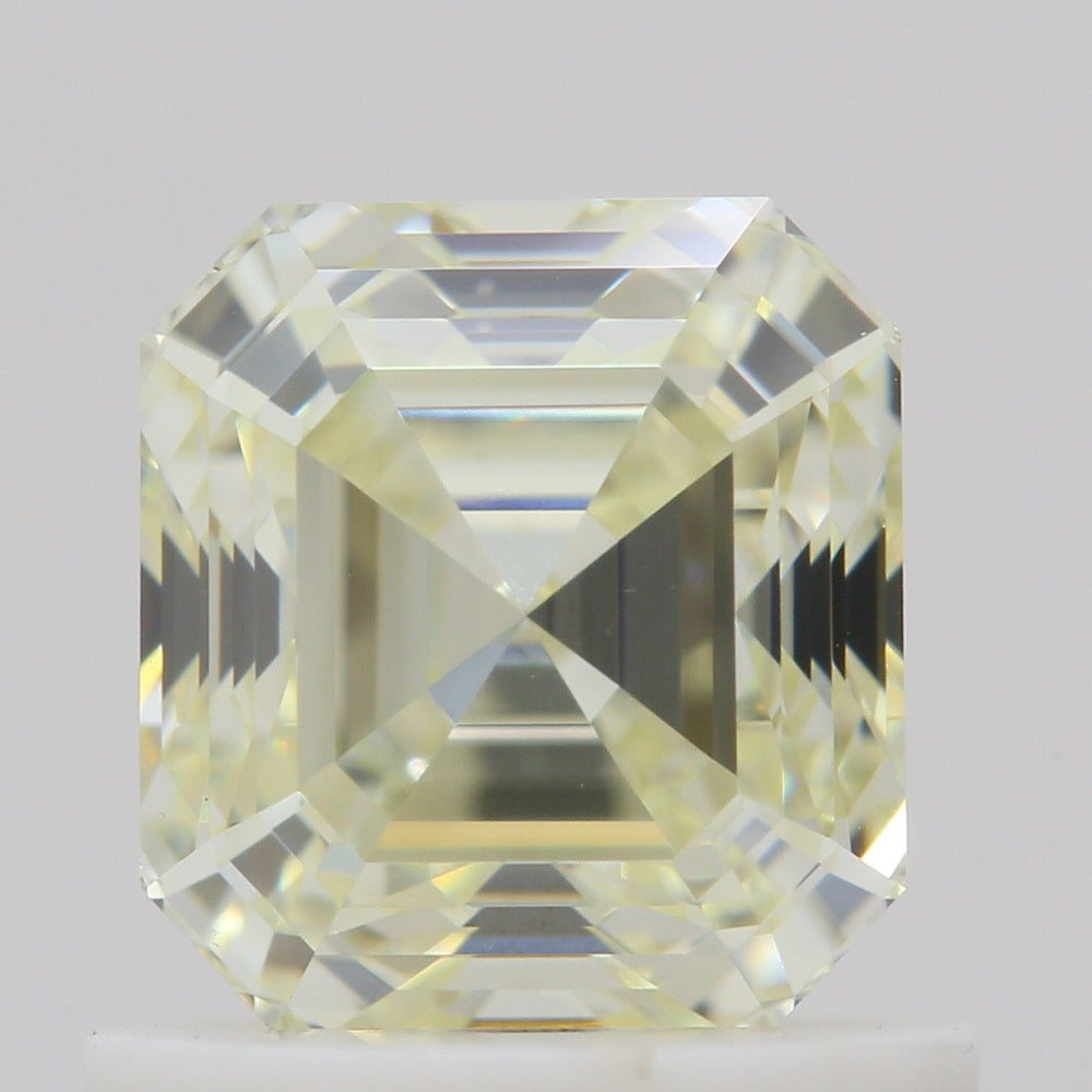 GIA 天然鑽石 祖母綠形 1.01ct Q-R VS1