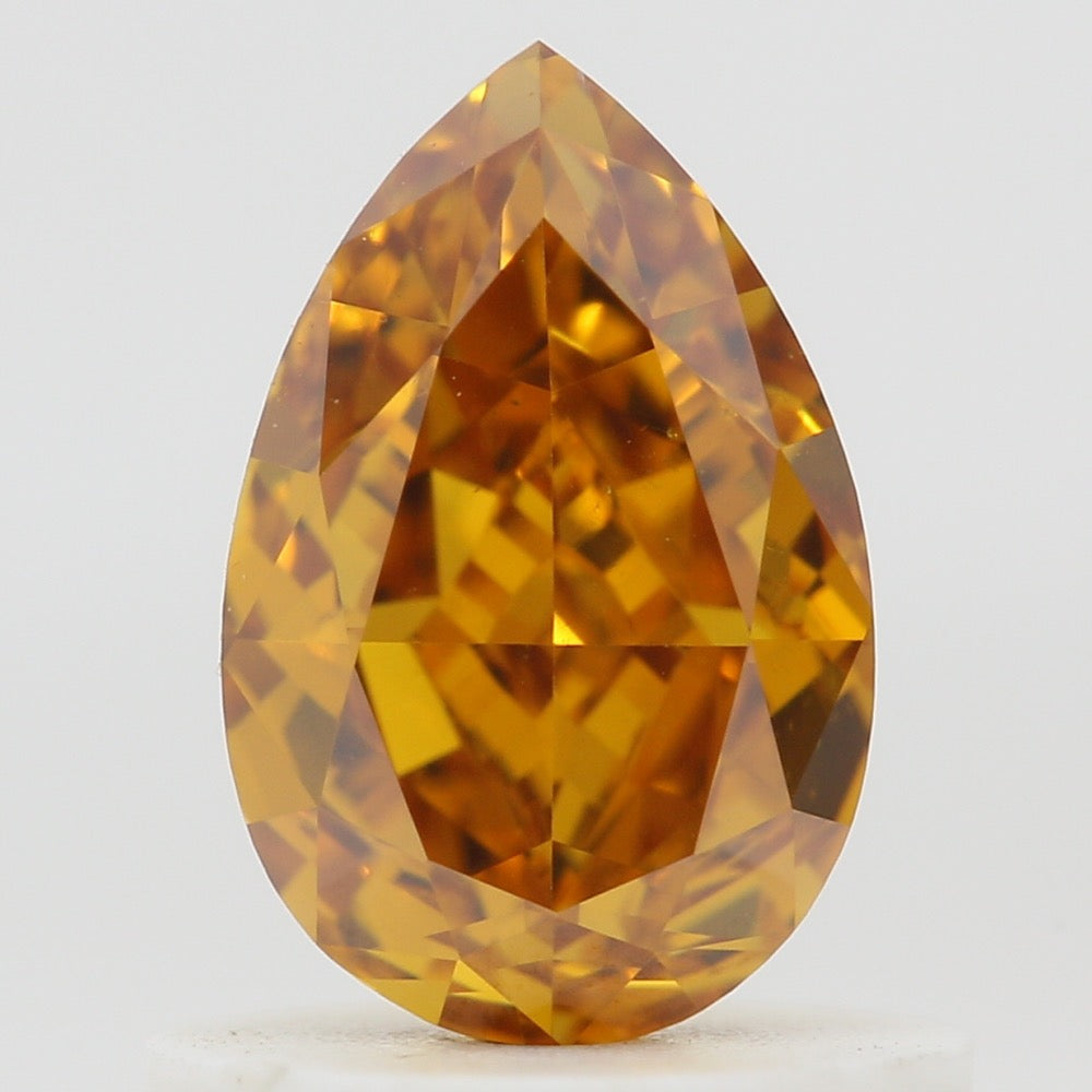 GIA 彩鑽 橙鑽 0.81ct Fancy Deep Yellowish Orange
