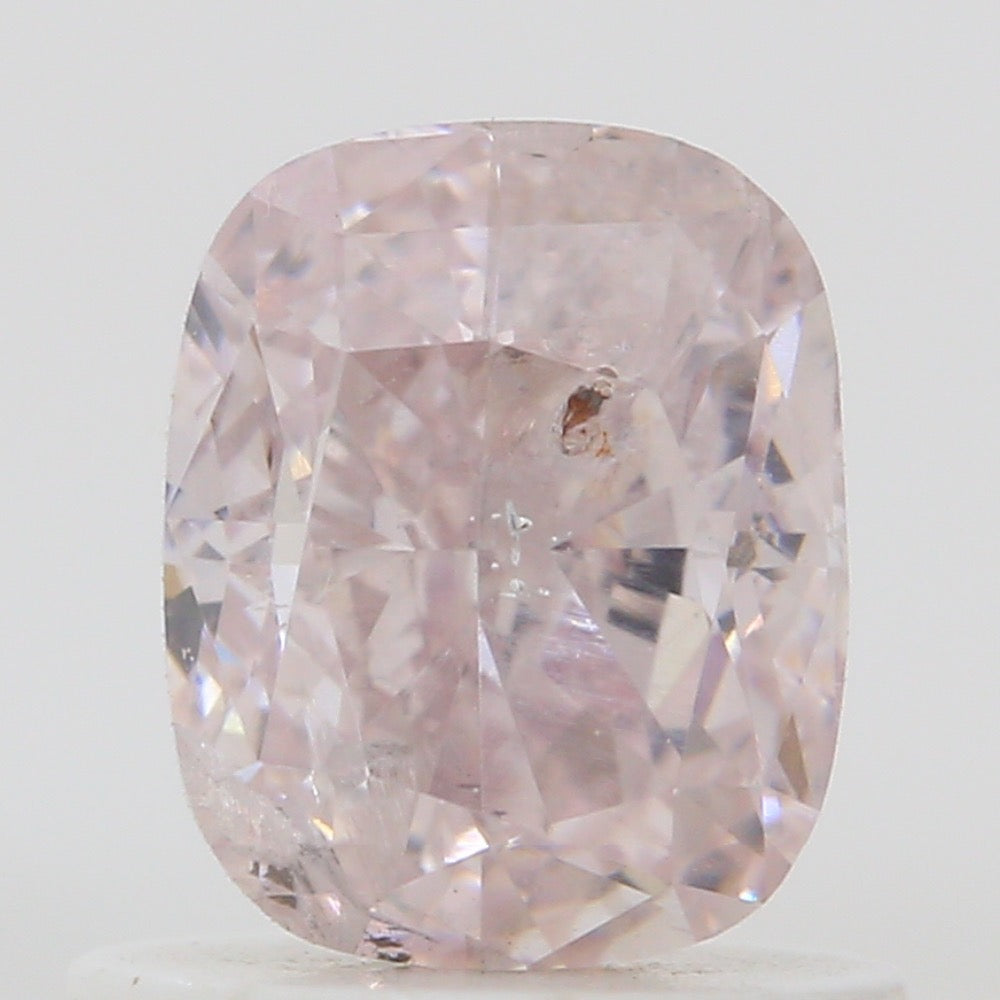 GIA 彩鑽 粉紅鑽 1.01ct Fancy Light Orangy Pink