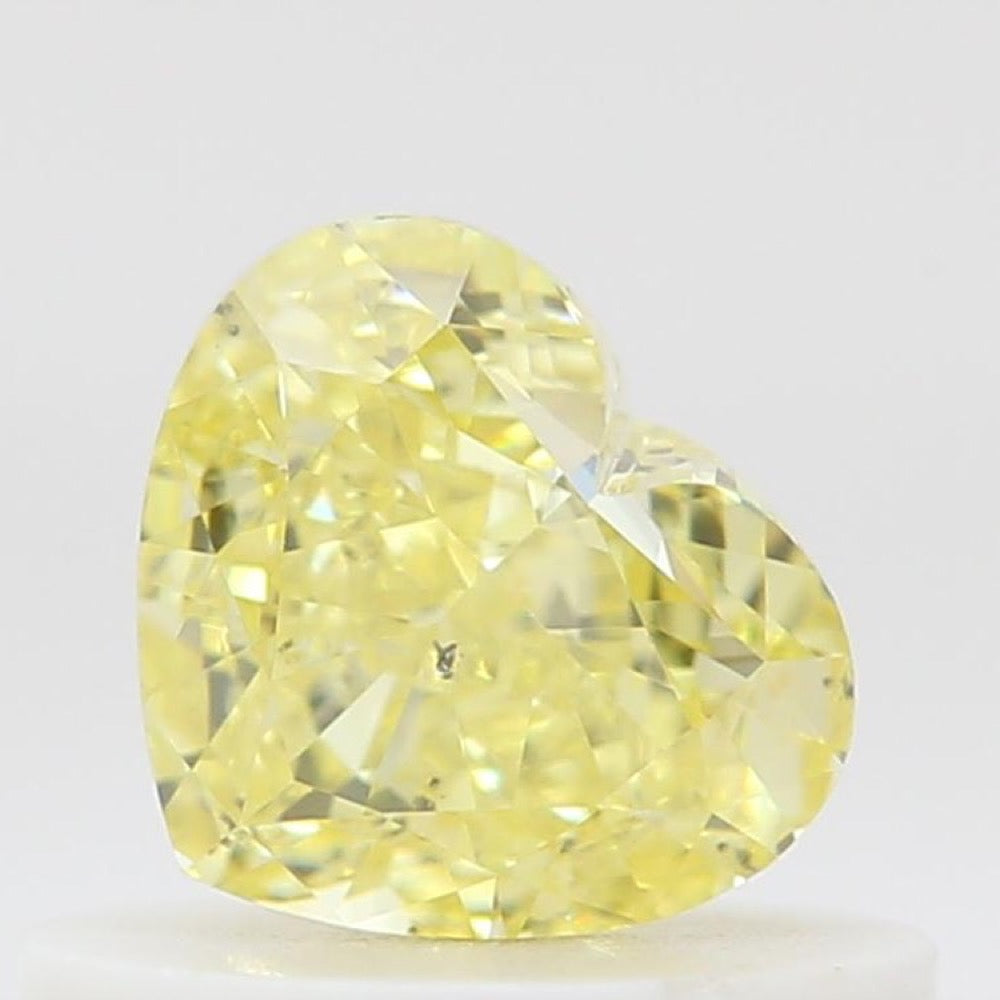 GIA 彩鑽 黃鑽 0.51ct Fancy Intense Yellow