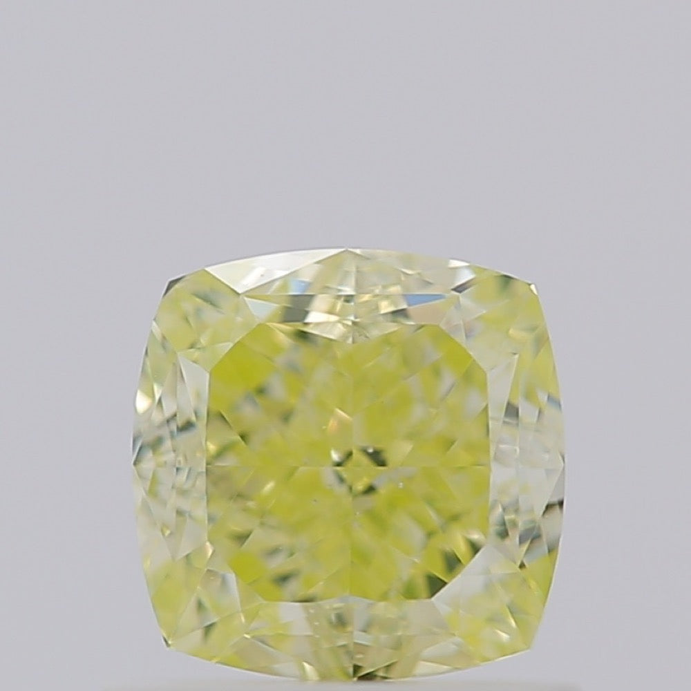 GIA 彩鑽 黃鑽 1.01ct Fancy Green-yellow