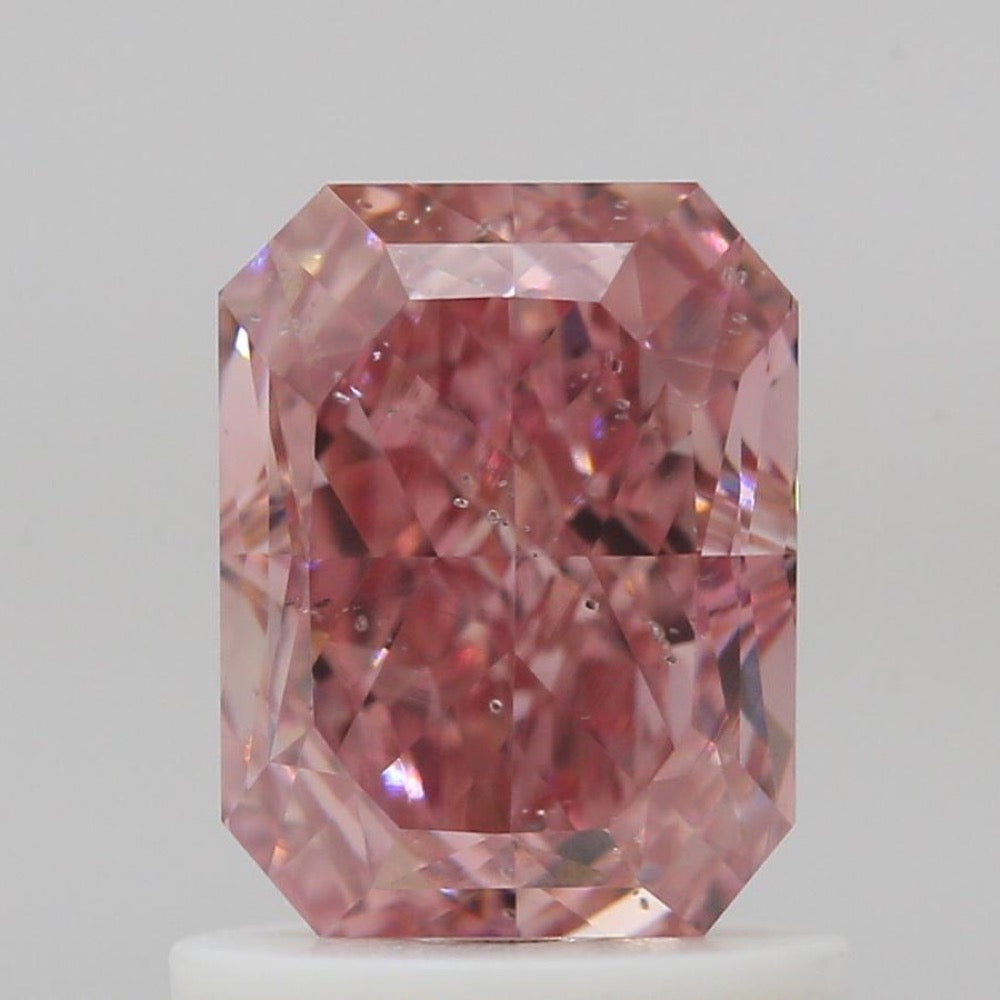 GIA 彩鑽 粉紅鑽 1.11ct Fancy Intense Pink