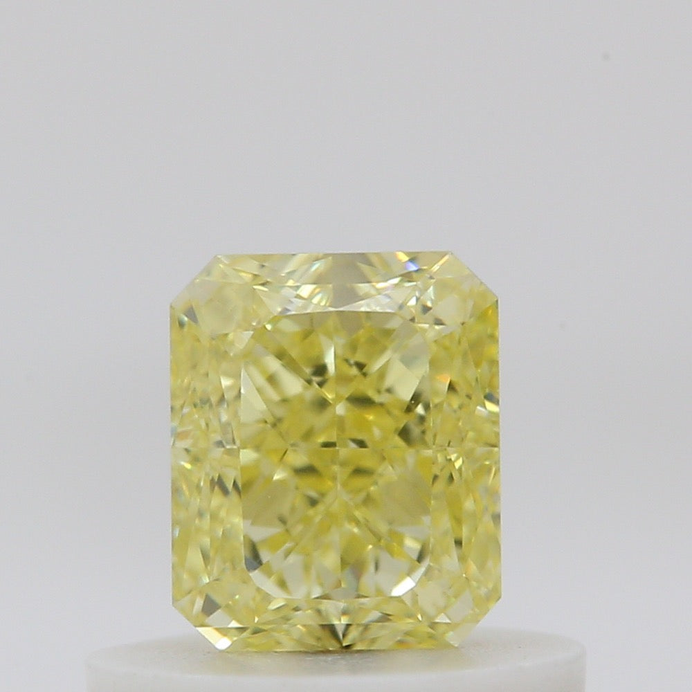 GIA 彩鑽 黃鑽 0.51ct Fancy Intense Yellow