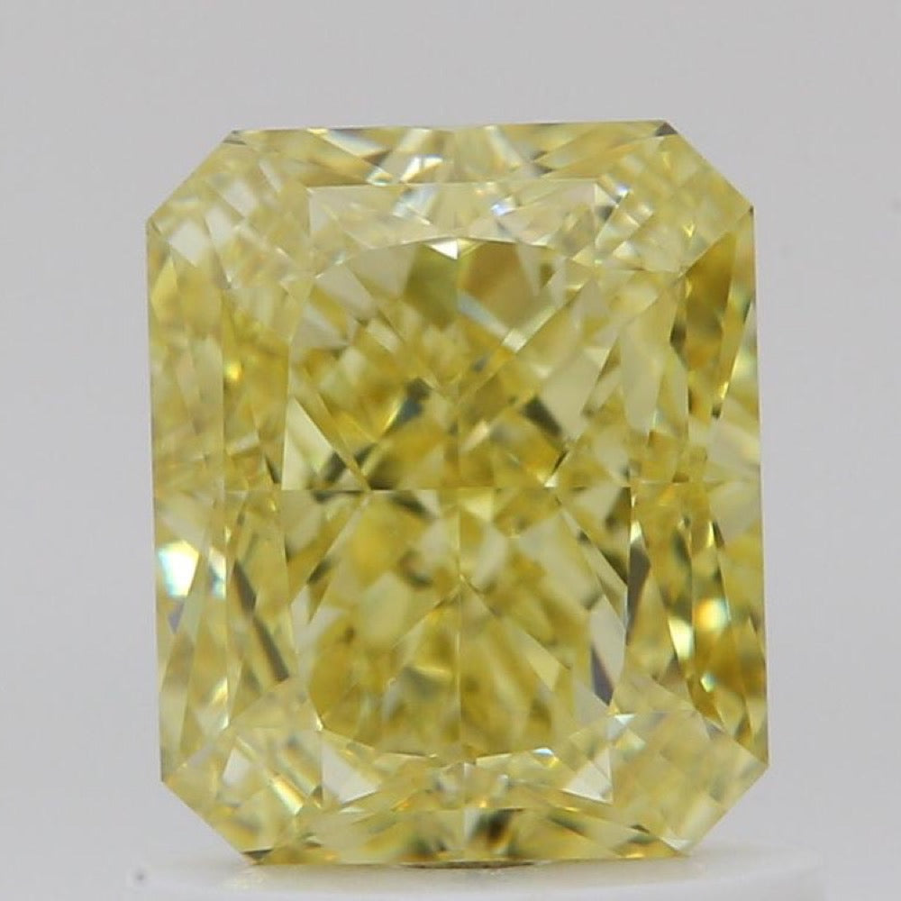 GIA 彩鑽 黃鑽 1.18ct Fancy Intense Yellow