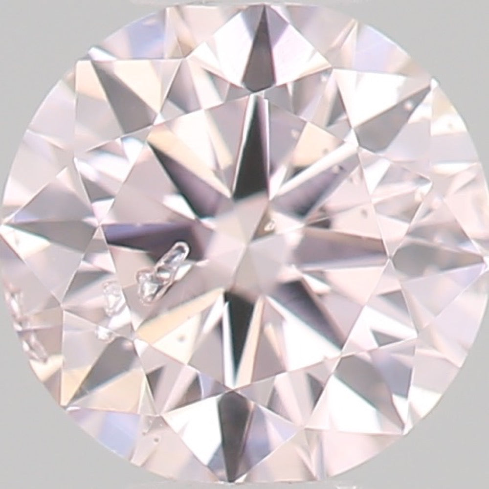 GIA 彩鑽 粉紅鑽 0.22ct Light Pink