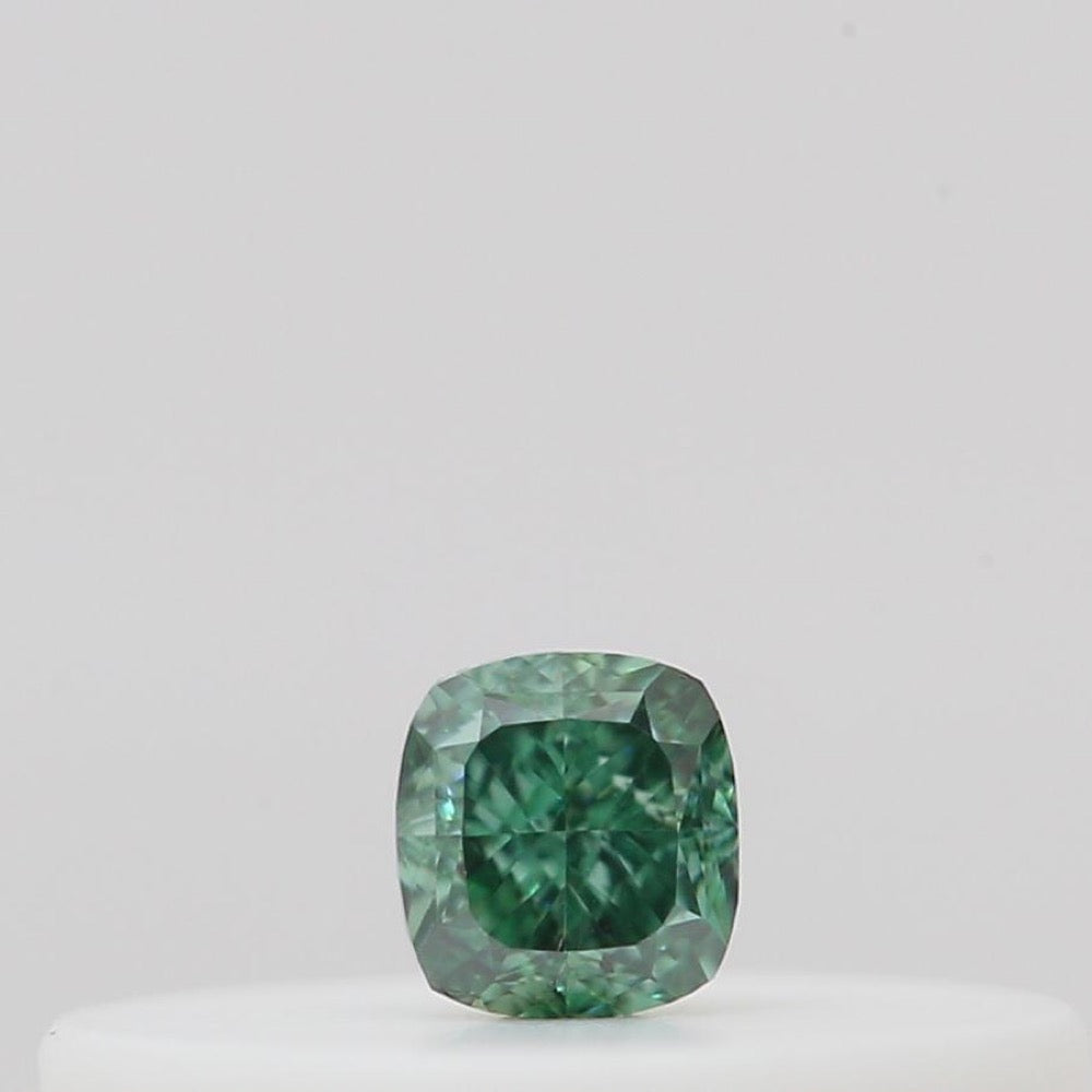GIA 彩鑽 綠鑽 0.05ct Fancy Deep Green