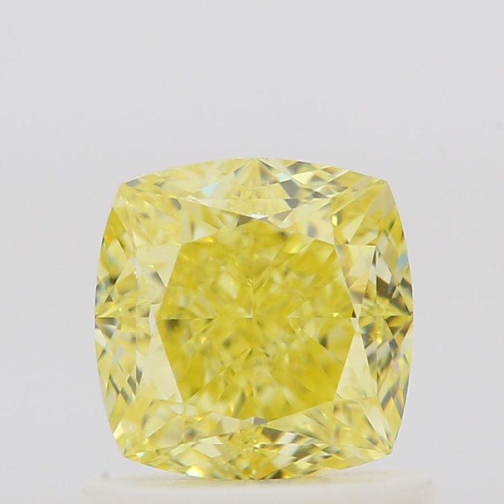 GIA 彩鑽 黃鑽 1.01ct Fancy Intense Yellow