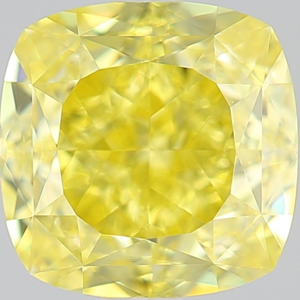 GIA 彩鑽 黃鑽 1.64ct Fancy Vivid Yellow