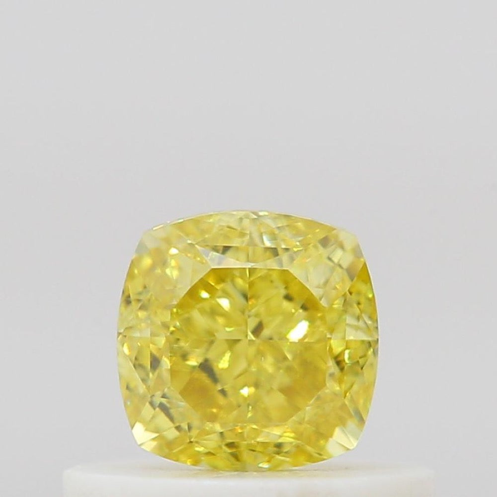 GIA 彩鑽 黃鑽 0.5ct Fancy Vivid Yellow