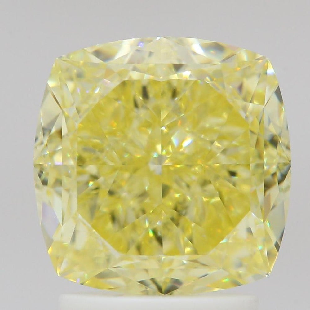 GIA 彩鑽 黃鑽 3.01ct Fancy Intense Yellow
