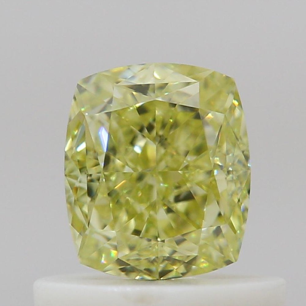 GIA 彩鑽 黃鑽 0.68ct Fancy Yellow