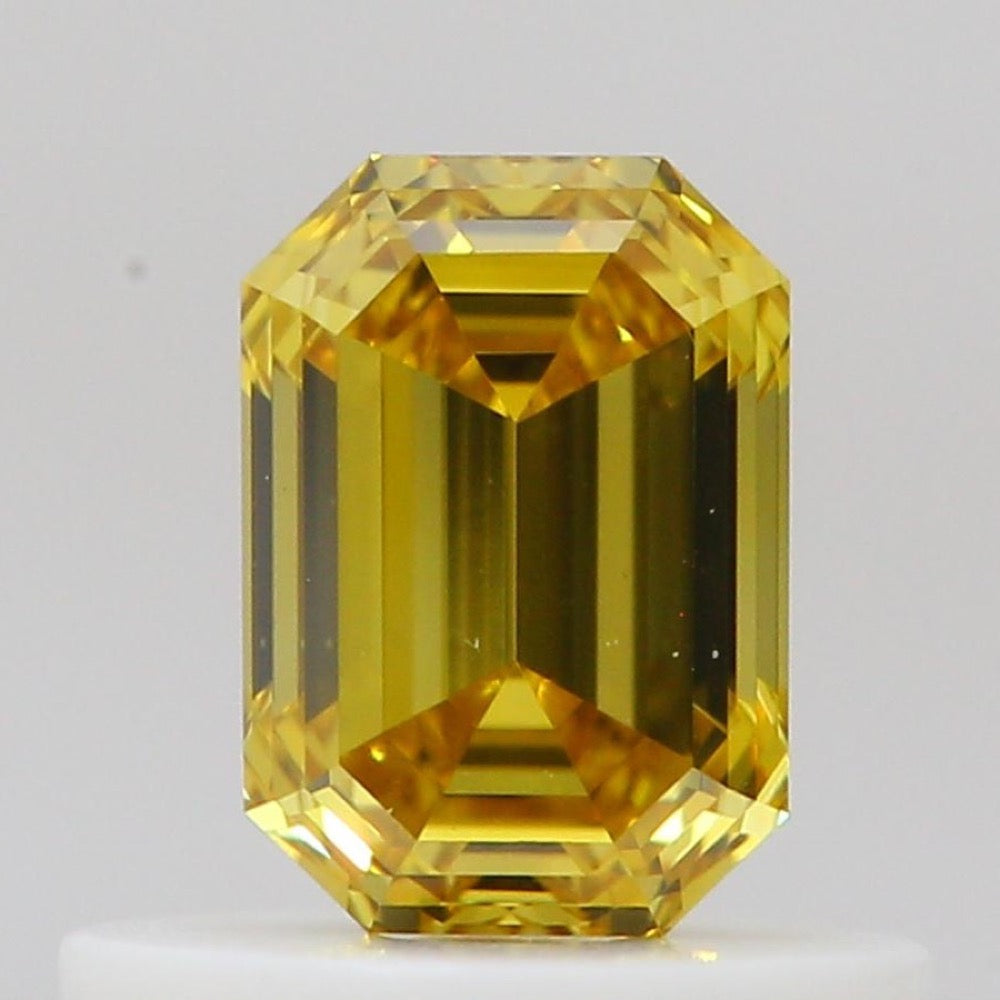 GIA 彩鑽 黃鑽 0.5ct Fancy Deep Yellow