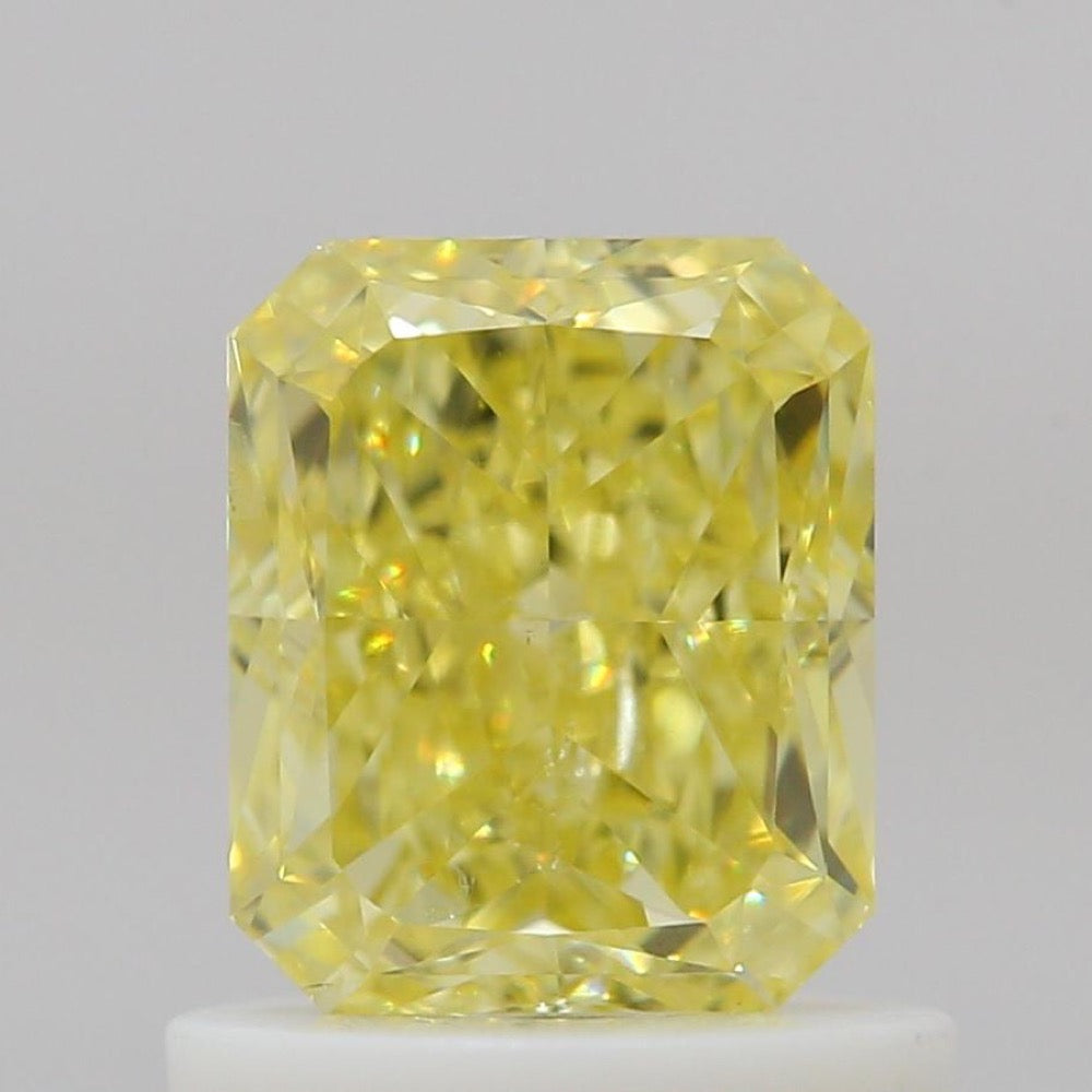 GIA 彩鑽 黃鑽 1ct Fancy Intense Yellow