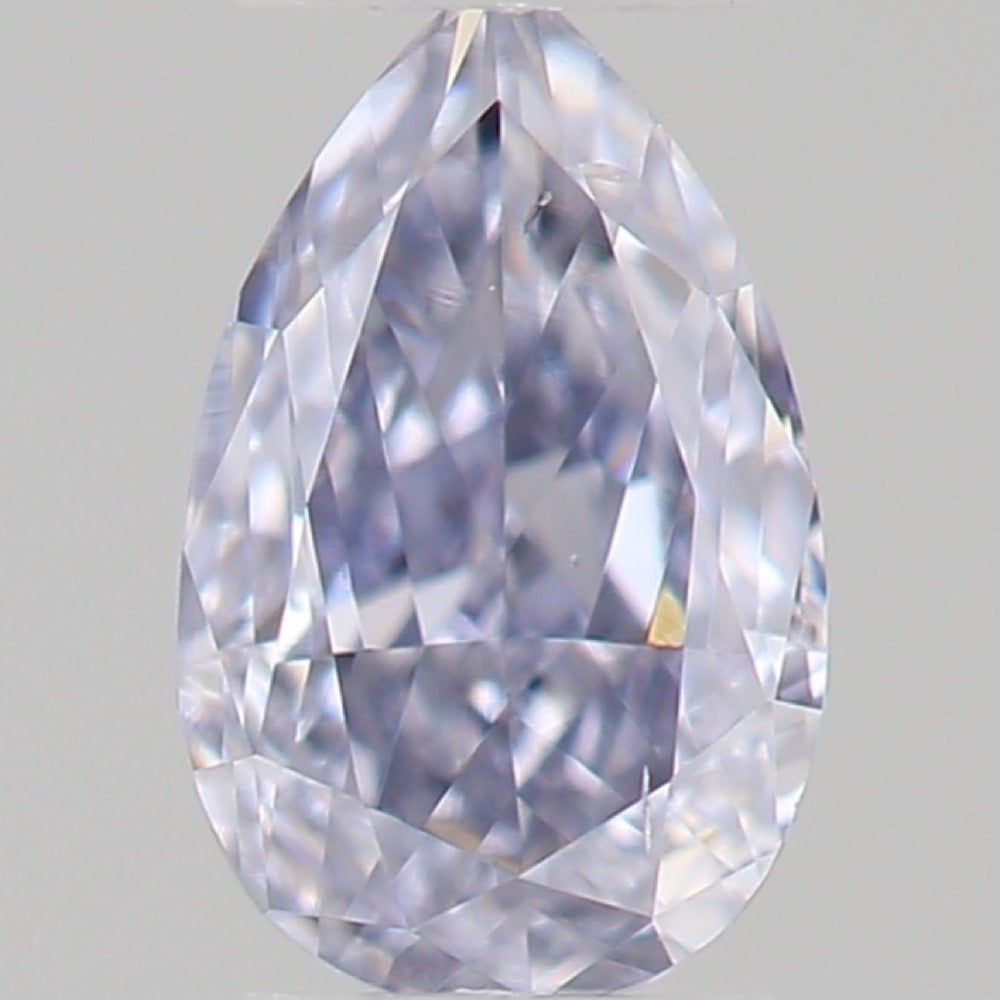 GIA 彩鑽 藍鑽 0.1ct Fancy Light Gray-blue