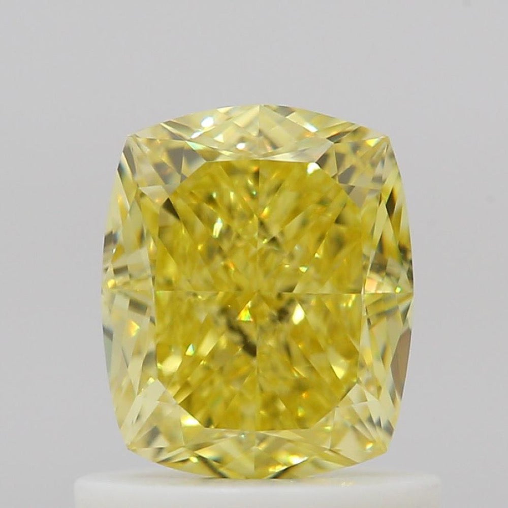 GIA 彩鑽 黃鑽 1.02ct Fancy Vivid Yellow