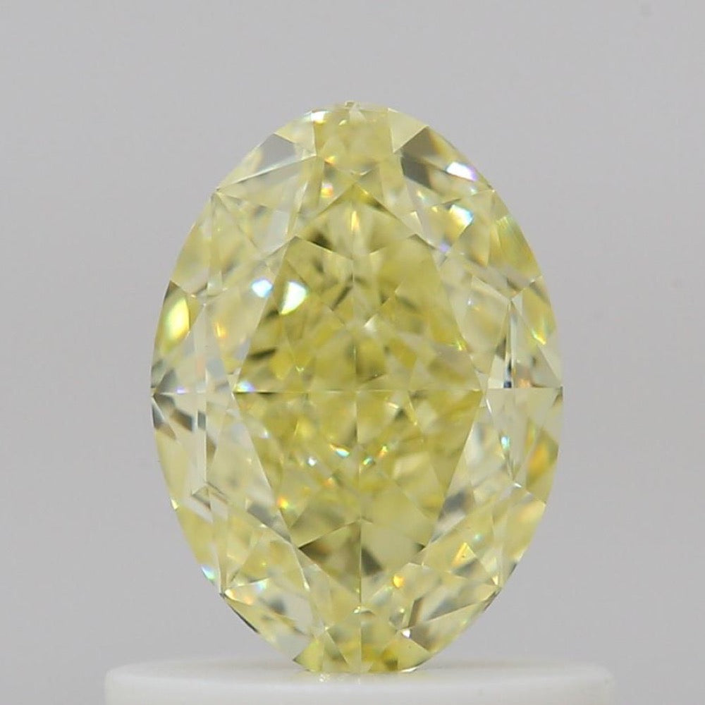 GIA 彩鑽 黃鑽 0.85ct Fancy Yellow